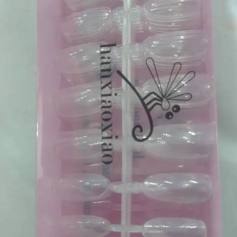 Caja de 240 uñas soff gel redondas medianas