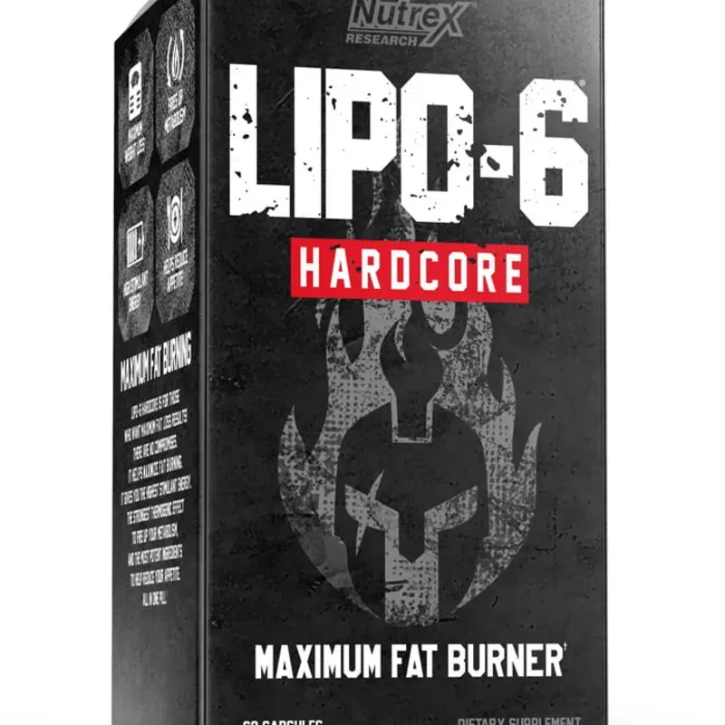 Quemador LIPO 6 HardCore 60 Tabletas