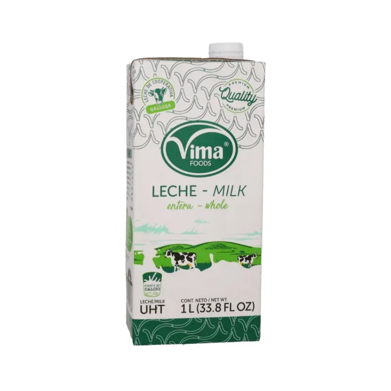 Leche Entera Líquida Vima 1 litro