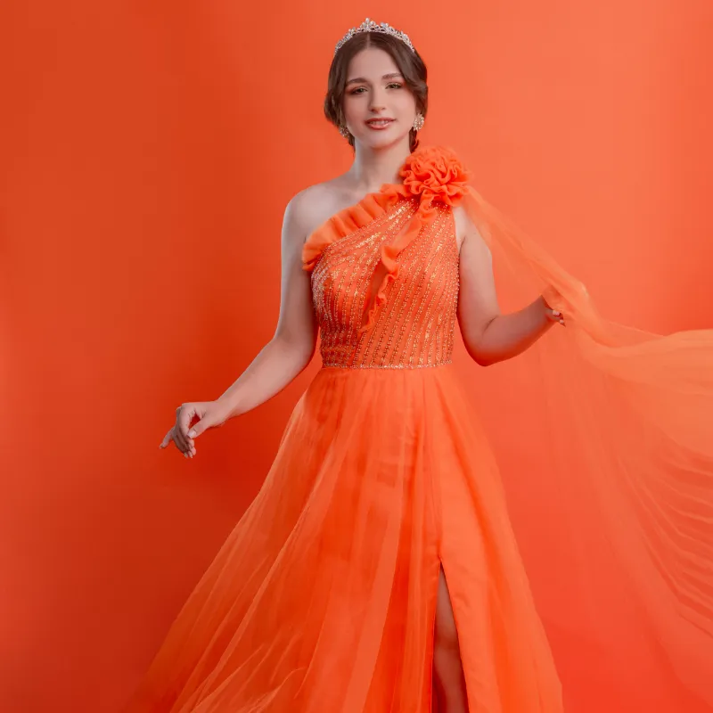 Vestido Naranja