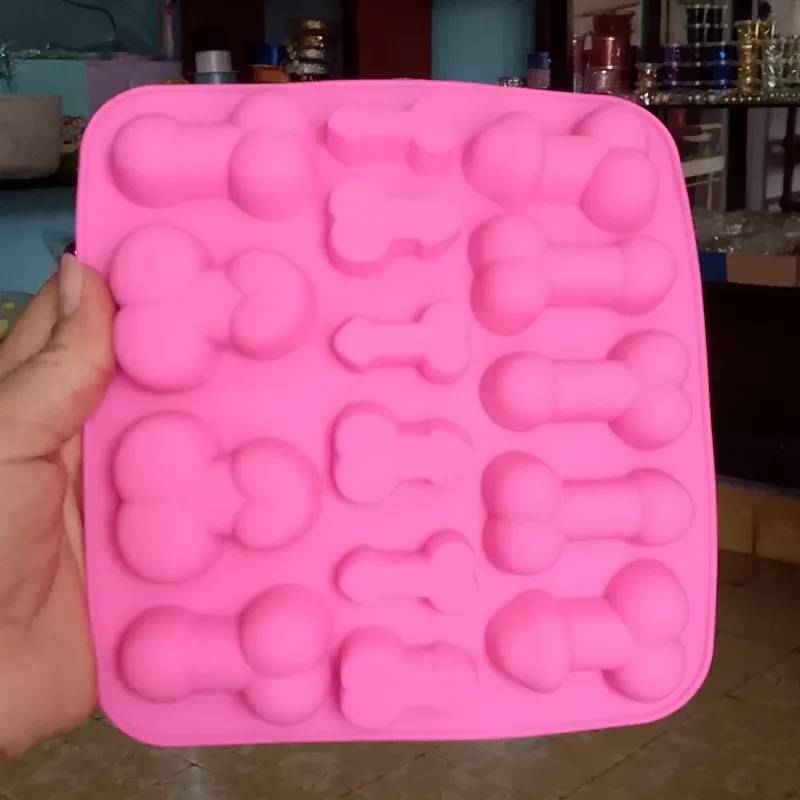 Molde pene bombón