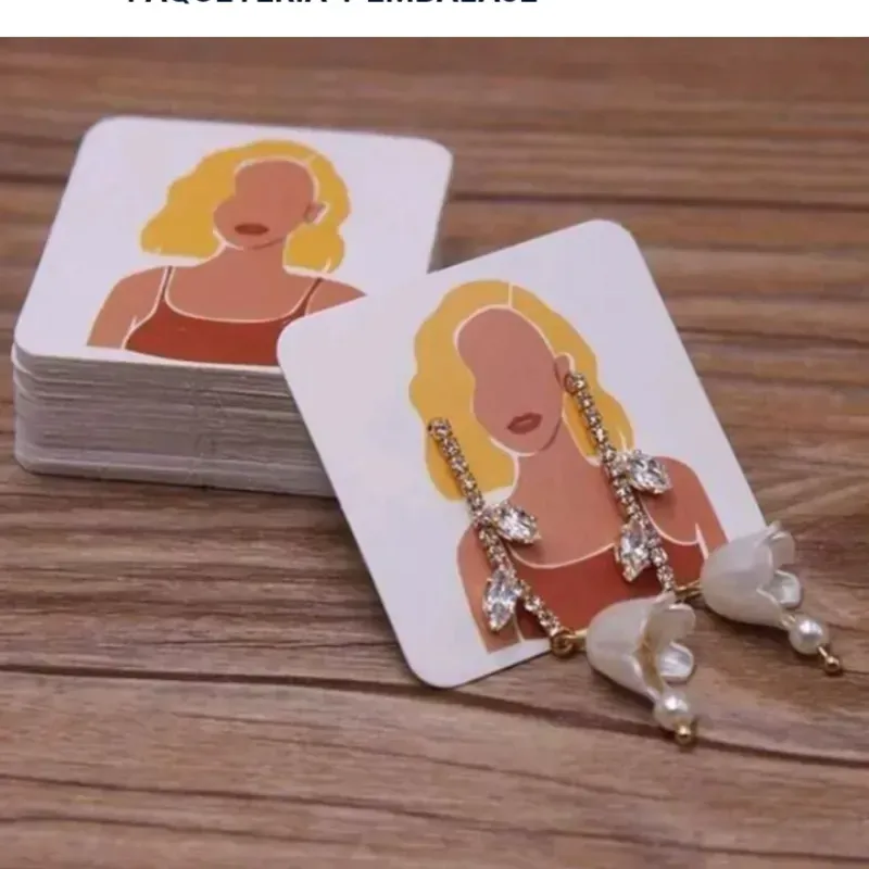 Tarjeta para pendientes