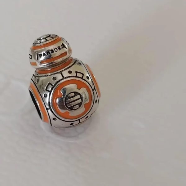 Charm Robot Naranja