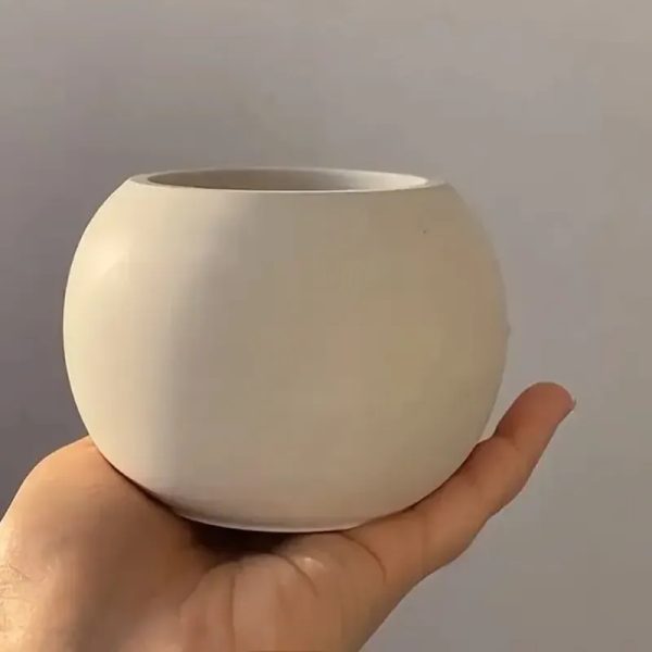 Maceta redonda