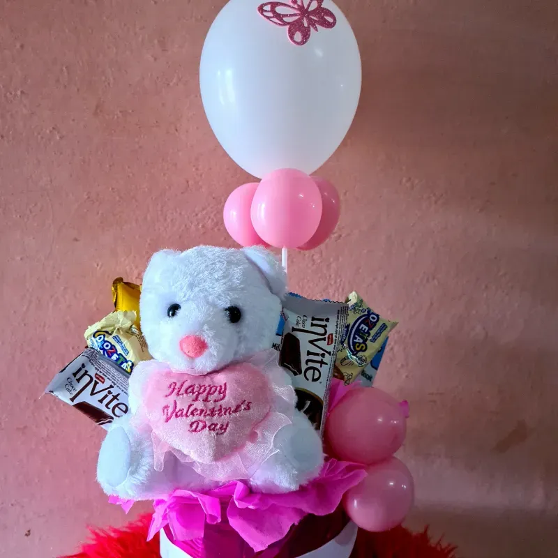Bouquet con peluche
