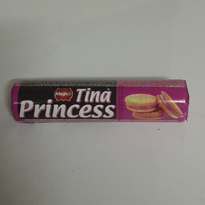 Galleta Tina Princess 130g fresa