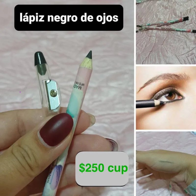 Lápiz de ojos negro