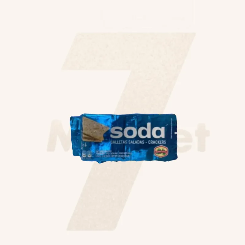 Galletas de soda y sal crackers