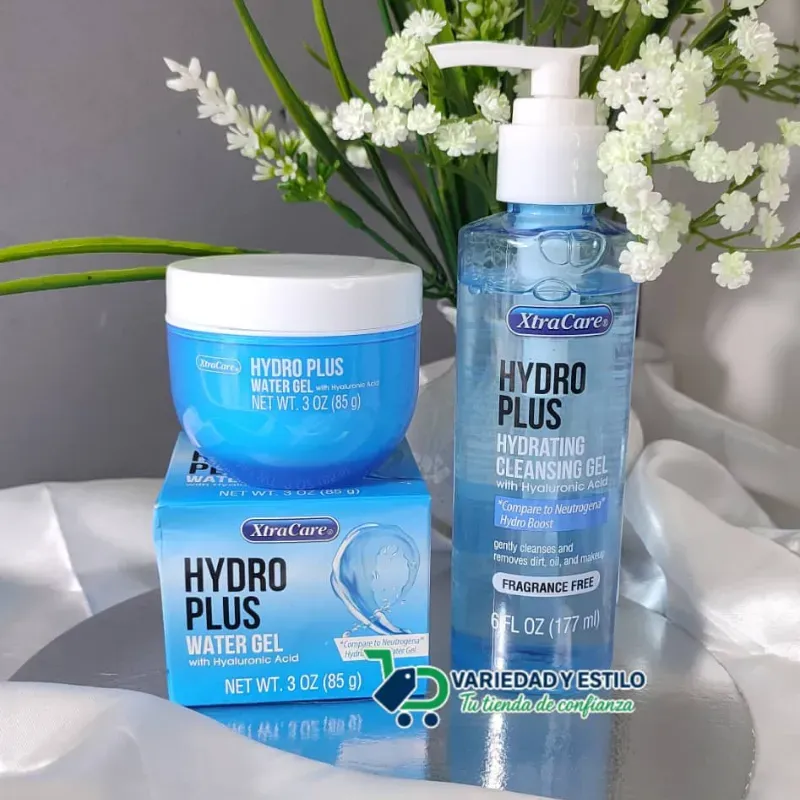 Limpiador y crema hidratante