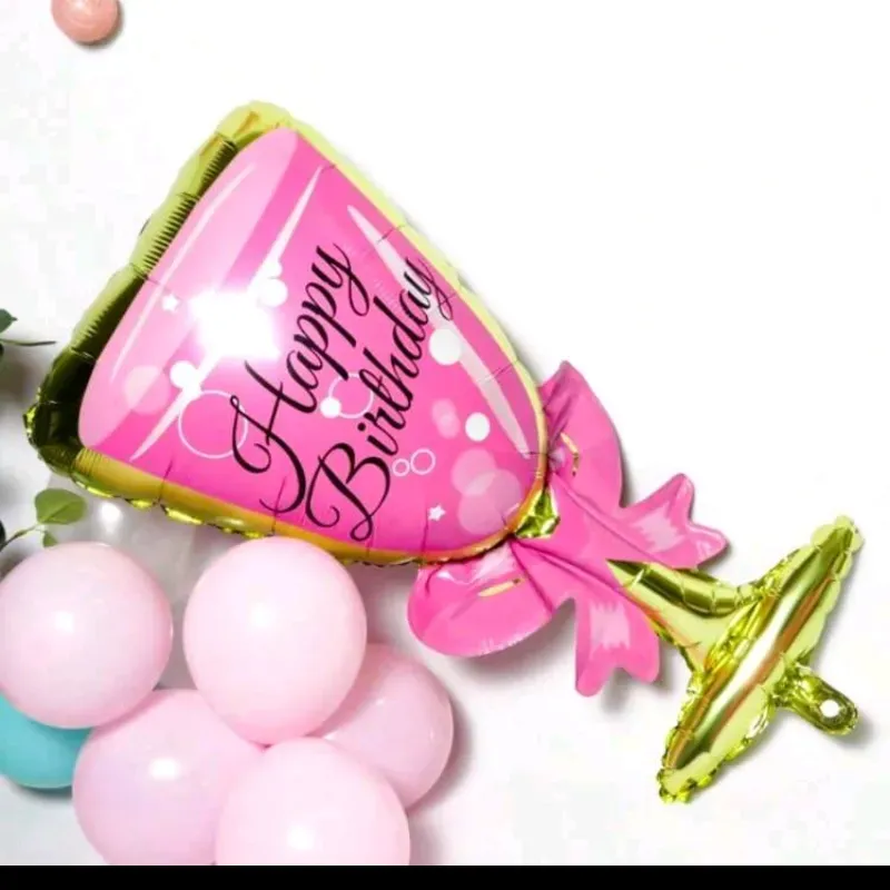 Globo de Copa rosada