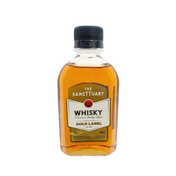 Whisky The Sancttuary Gold Label – Botella 200ml