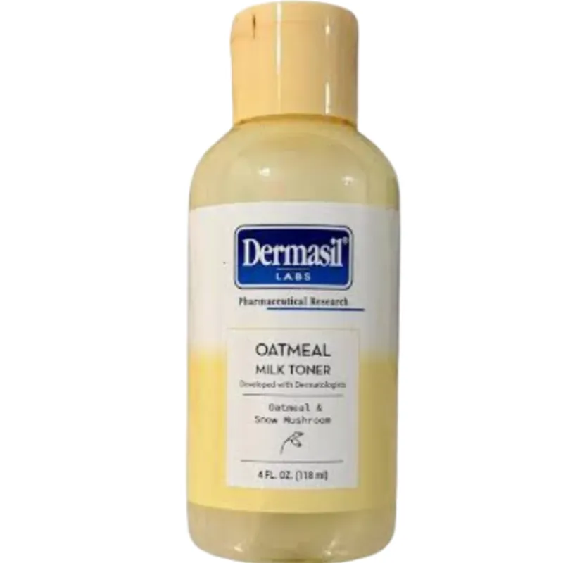 Tónico facial con avena y leche.