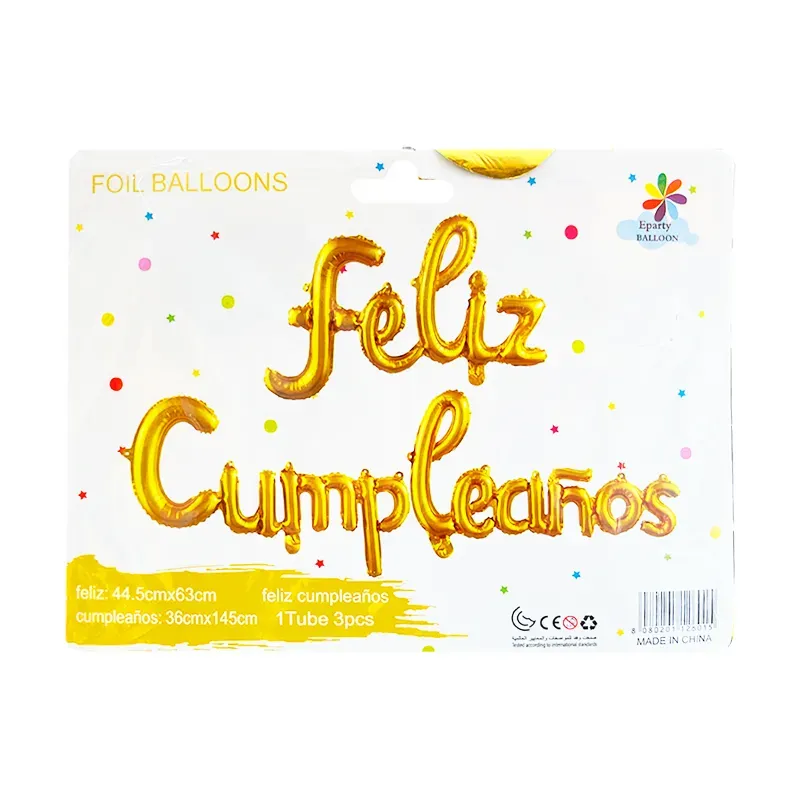 Cartel de Feliz Cumpleaños
