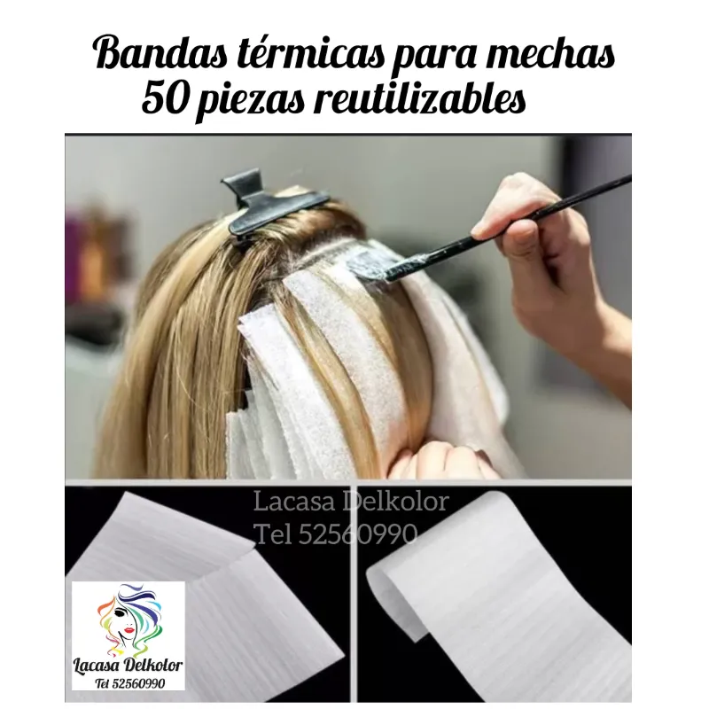 Bandas Térmicas pack de 50 ( reutilizables)