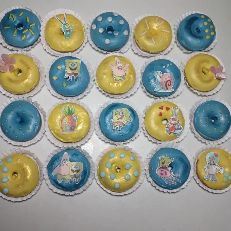 20 Minidonas Bob Esponja