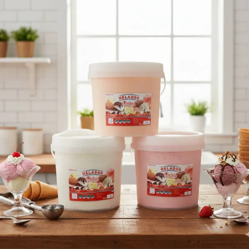 Helado de 3L cubetas