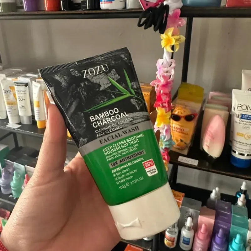 Limpiador de bamboo y carbon