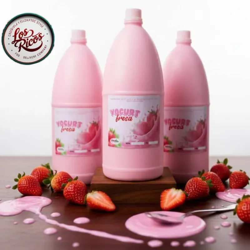 Pomo de Yogurt de Fresa  de 2.5lt