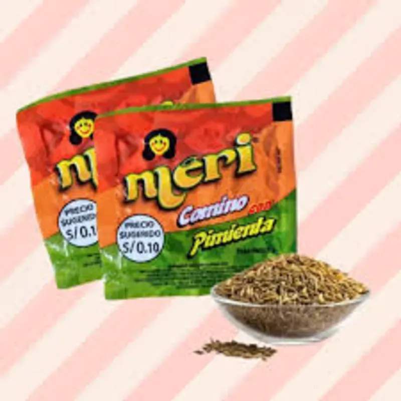 Meri comino con pimienta