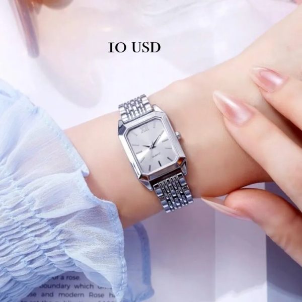 Reloj plateado
