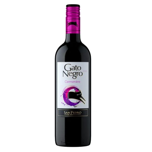 Vino Tinto Carmenere GATO NEGRO 750ml/12Caja