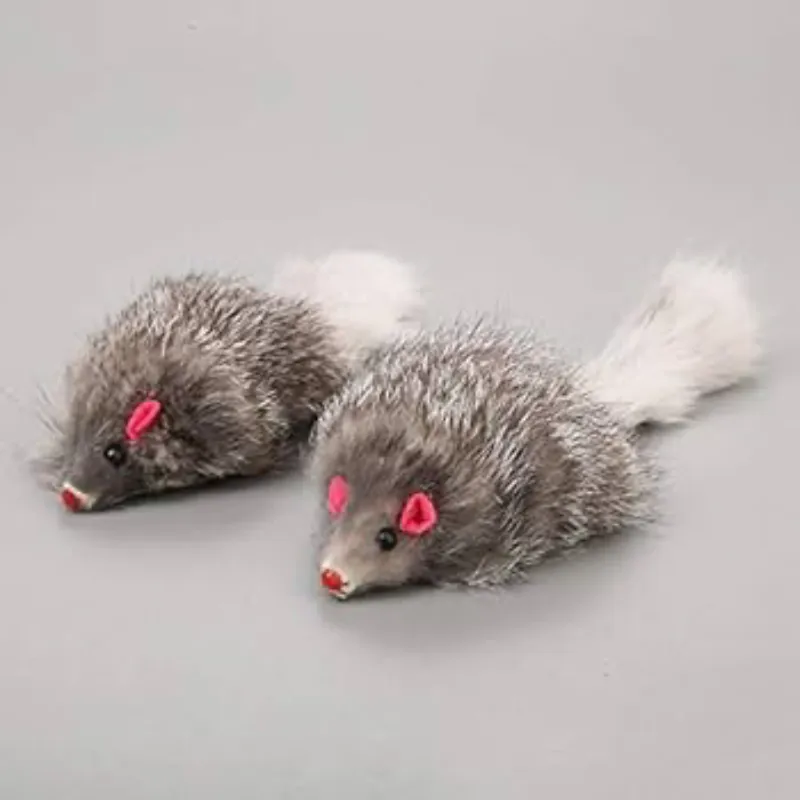 Ratones con Plumas Grandes para Gatos