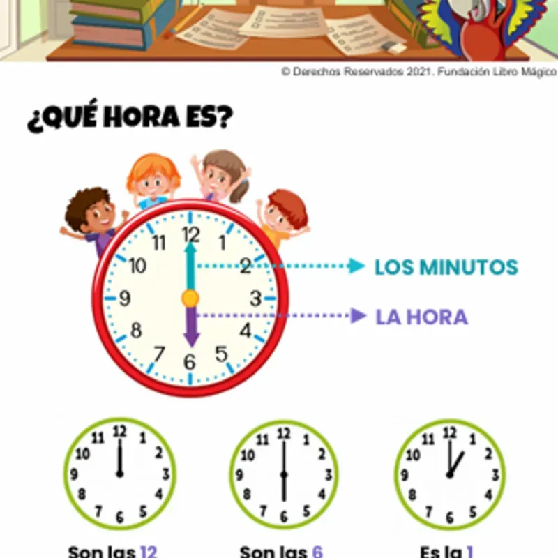 Aprender a leer el reloj? ⏰