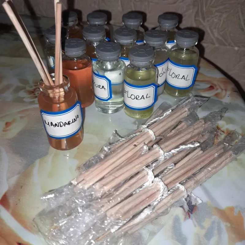 Mikado de Escritorio. Difusor de varillas de madera