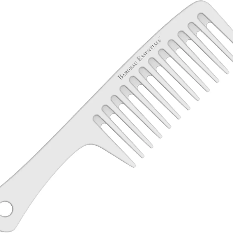 Peine de dientes anchos
