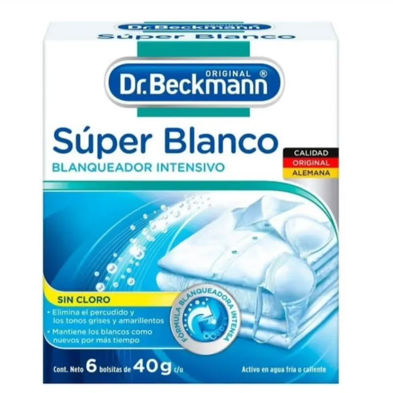  Dr. Beckmann Súper Blanco Blanqueador Intensivo