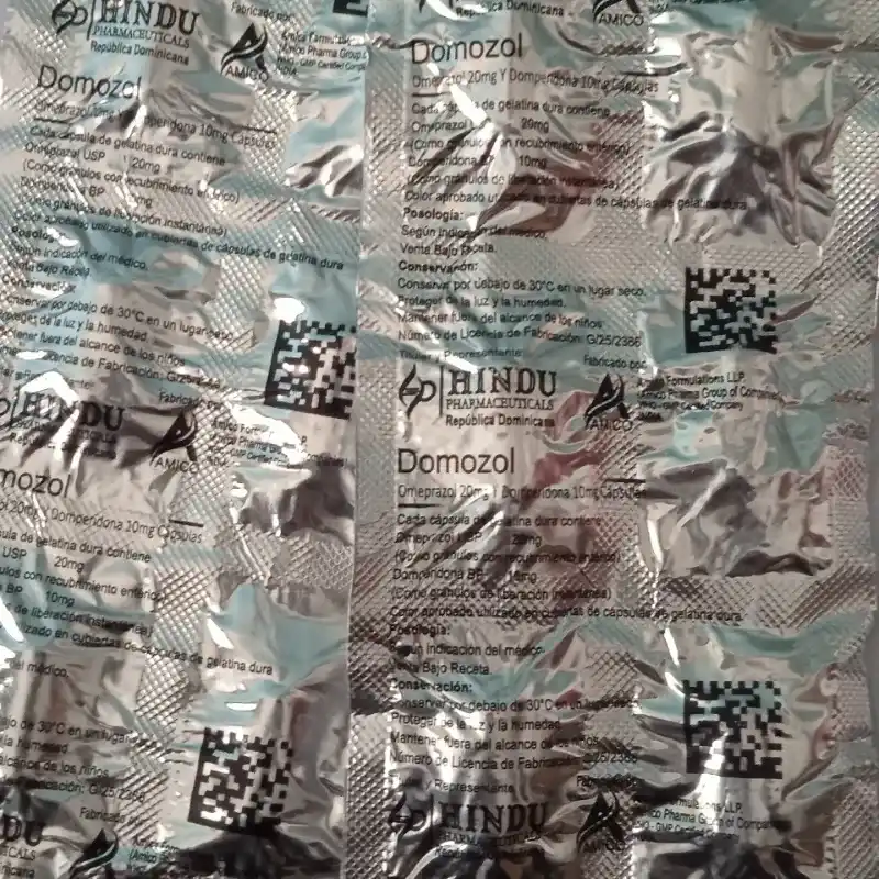 DOMOZOL ( Omeprazol20mg/Domperidona10mg)