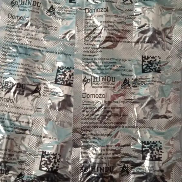 DOMOZOL ( Omeprazol20mg/Domperidona10mg)