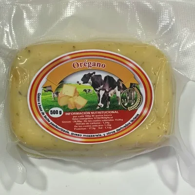 QUESO TIPO MOZZARELLA CON ORÉGANO