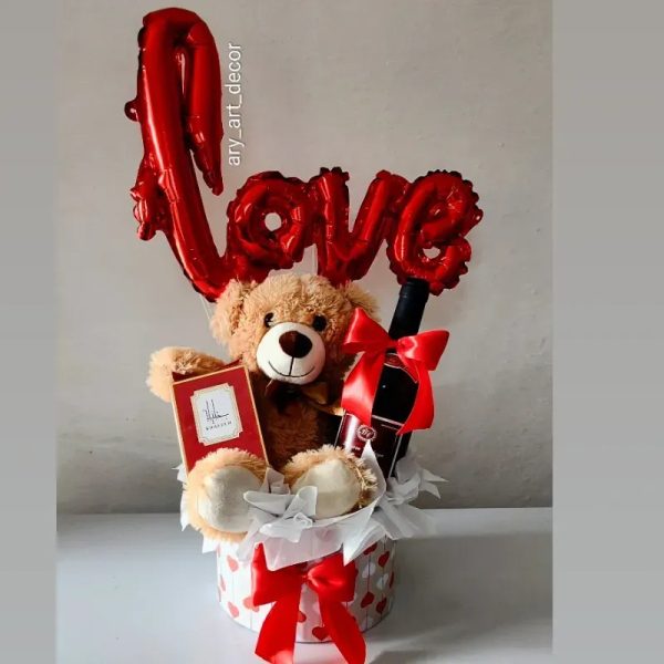 Cesta peluche
