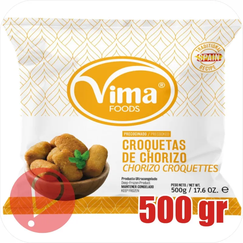 Croquetas de Chorizo (500gm)