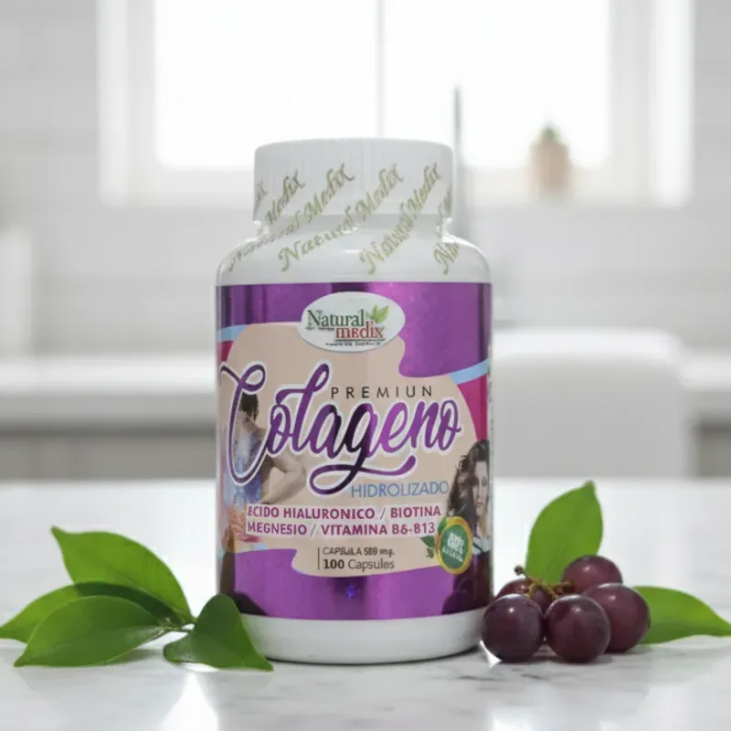 Colágeno 500mg,100 cápsulas