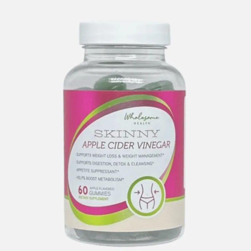 Wholesome Health Skinny Apple Cider Vinegar – 60 Gomitas