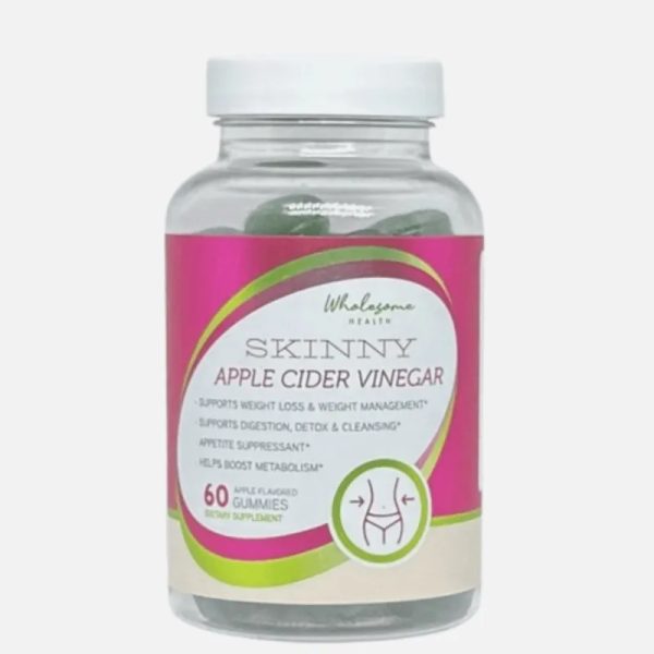 Wholesome Health Skinny Apple Cider Vinegar – 60 Gomitas