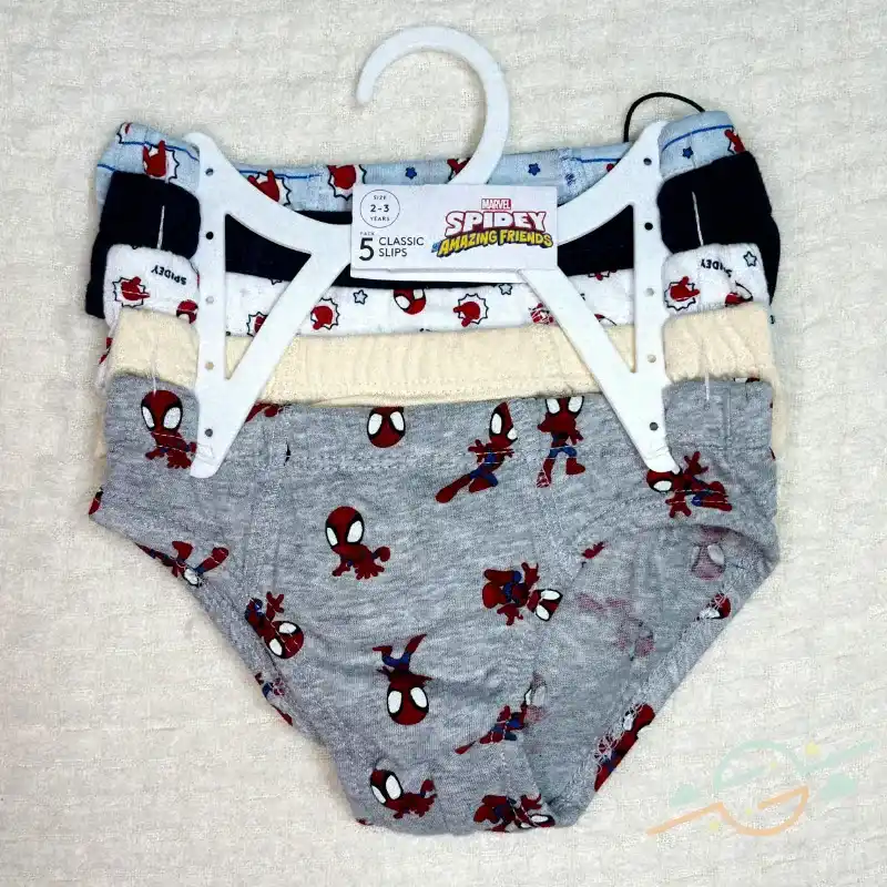 Pack 5 calzoncillos Spidey LEFTIES #0001