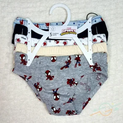 Pack 5 calzoncillos Spidey LEFTIES #0001