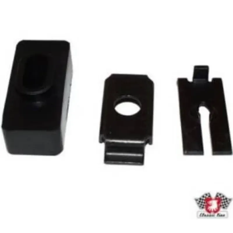 Buje y presillas cable de cloche