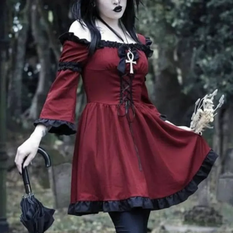 Vestido Dark Lolita