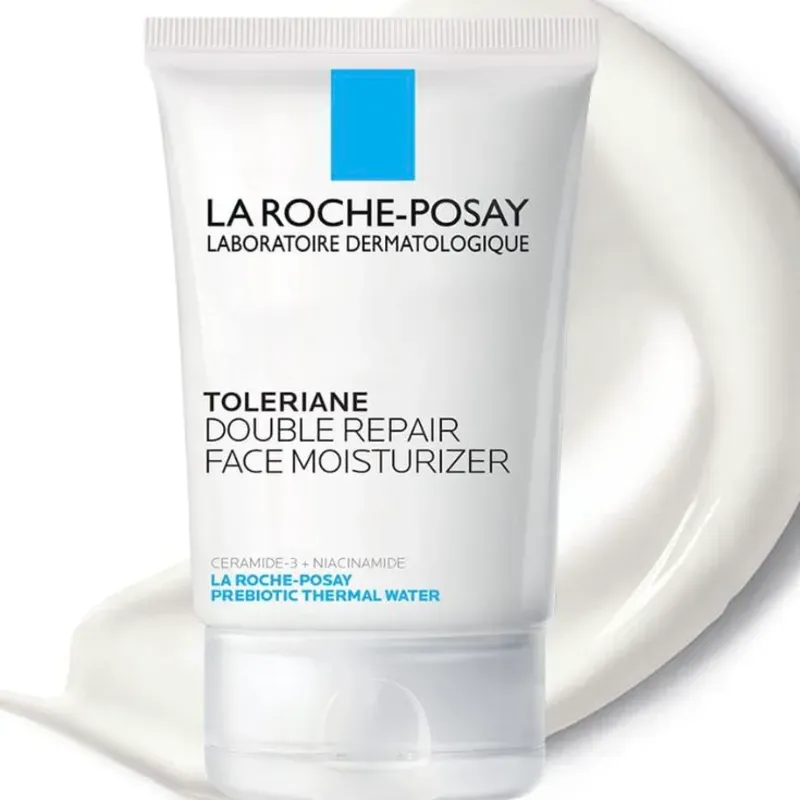 Crema hidratante facial doblemente reparadora de LA ROCHE-POSAY