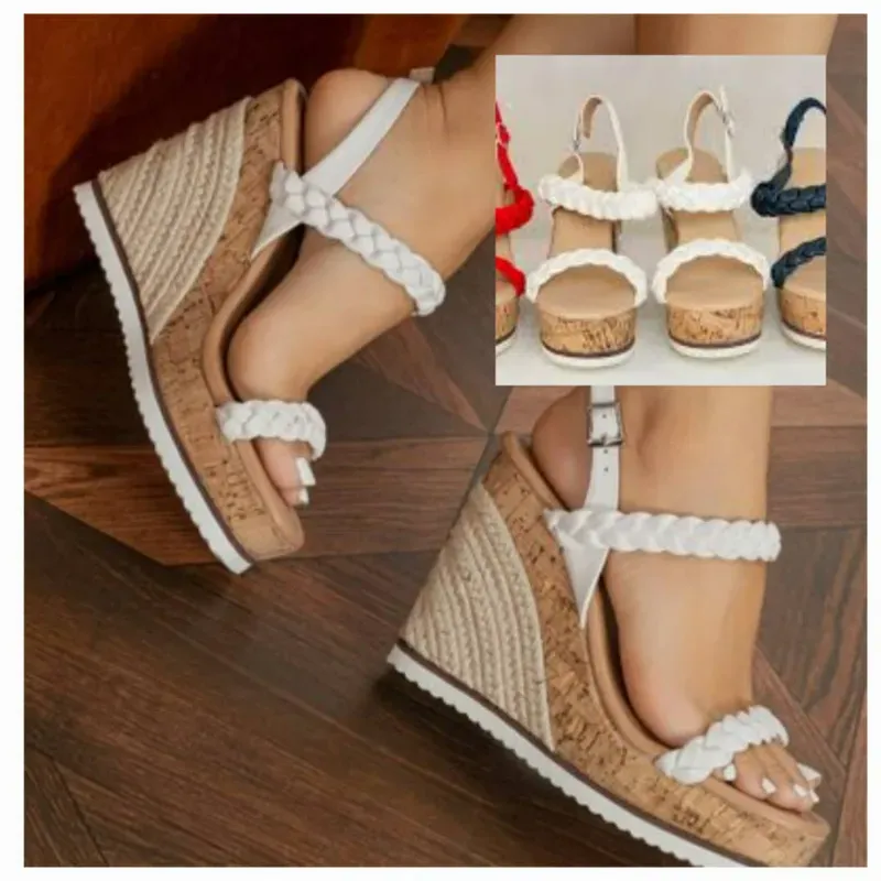 Sandalias plataformas estilo wedge