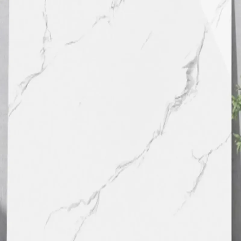 Azulejo de porcelanato vidriado pulido con brillo 60*60cm Blanco