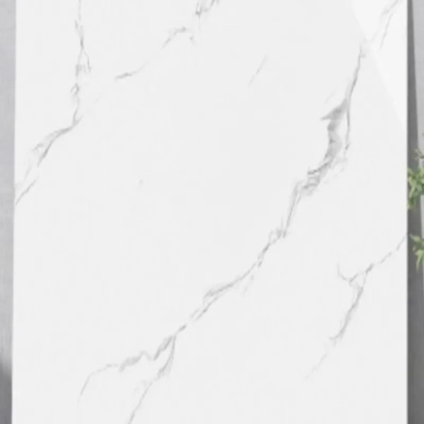 Azulejo de porcelanato vidriado pulido con brillo 60*60cm Blanco