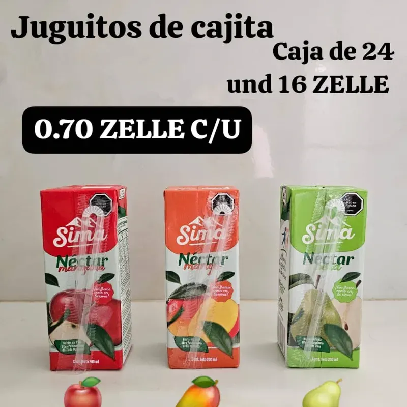 Caja de jugos