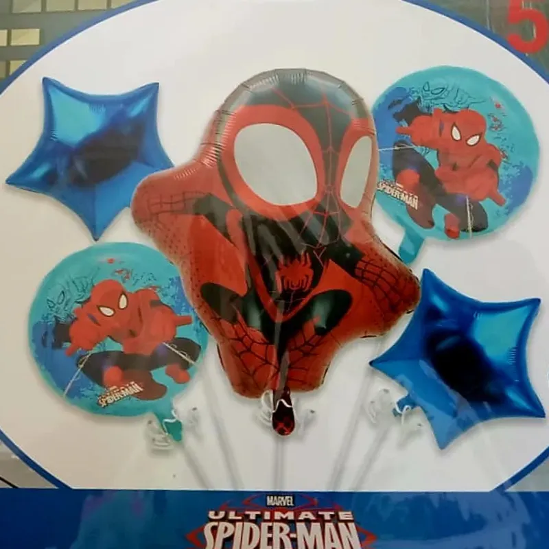 Set Globos Decoración "SPIDER MAN"