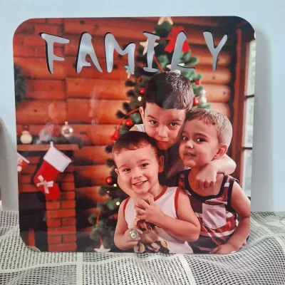 Cuadro MDF de Familia
