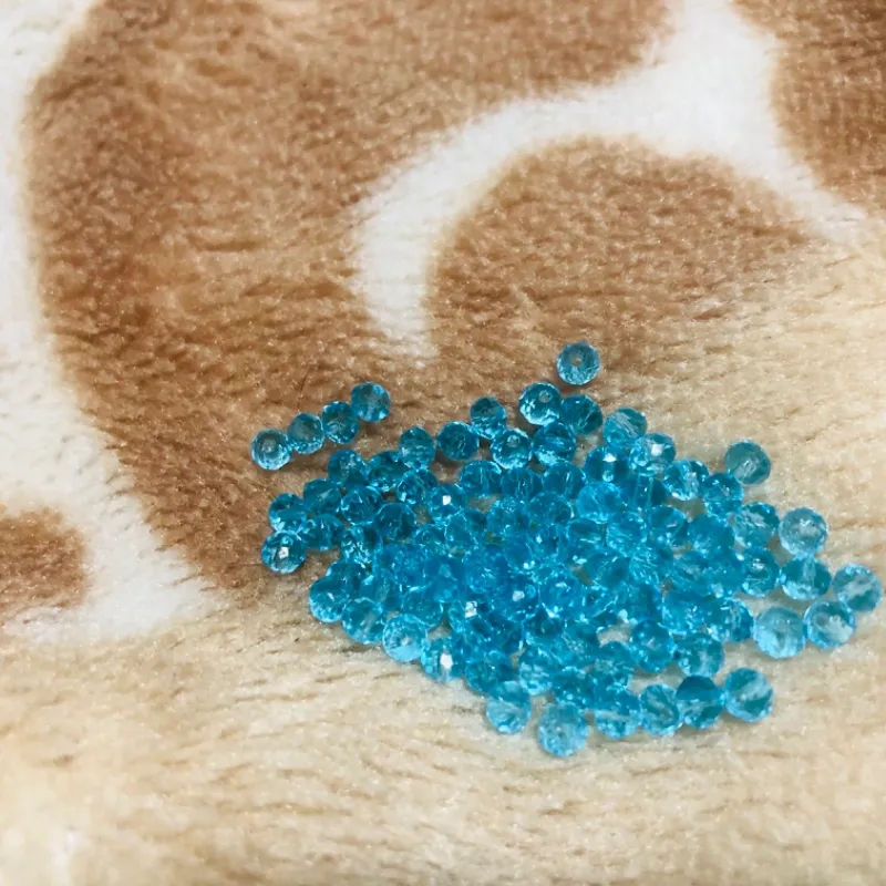 Swaroski verde marino de 4 mm